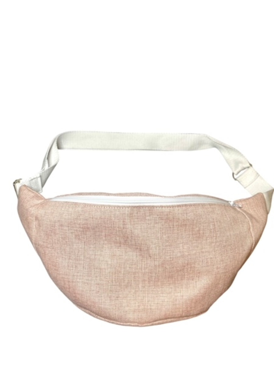 Sac Banane bandoulière adulte rose clair