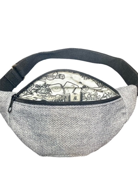 Sac Banane bandoulière enfant gris