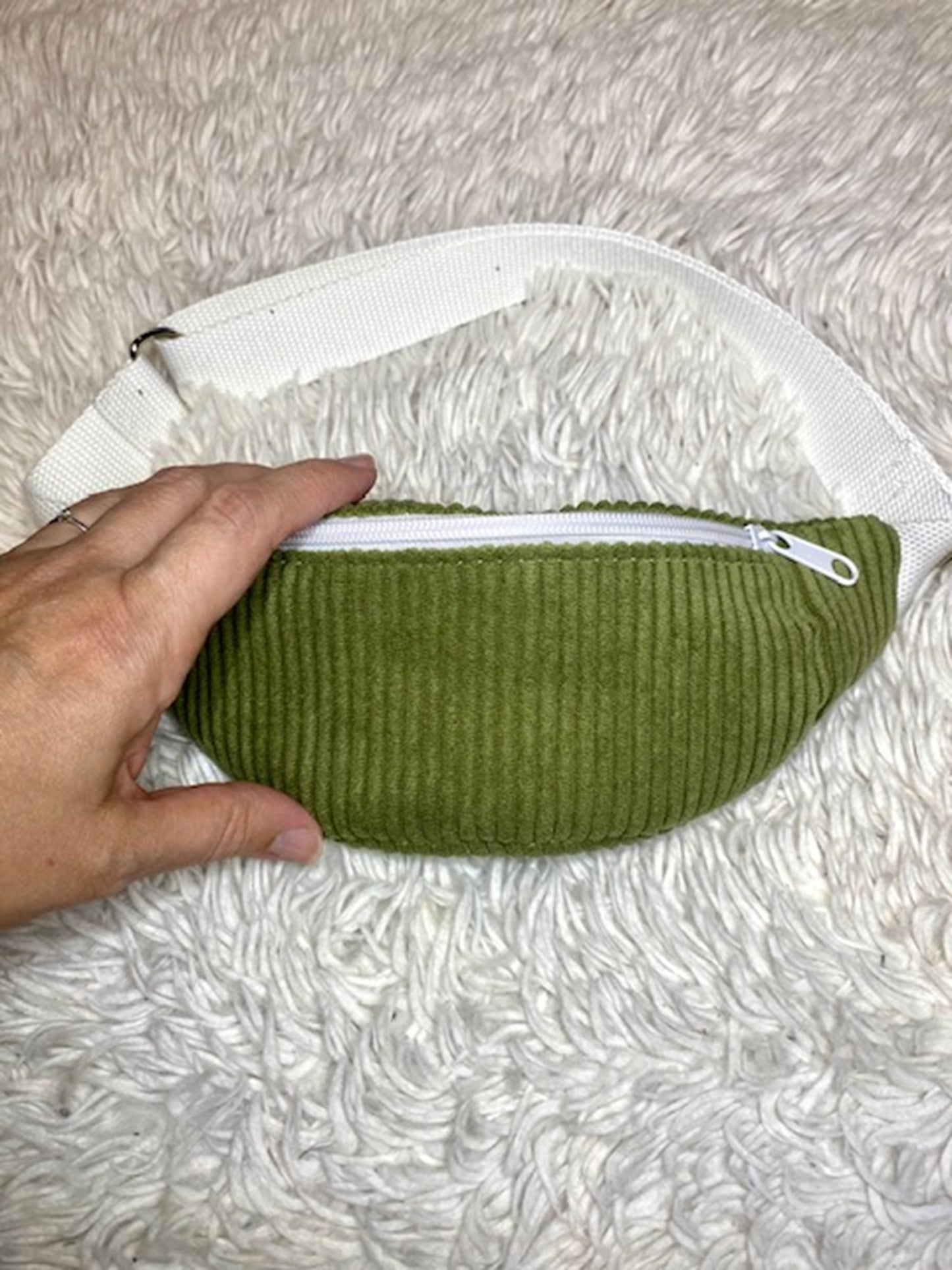 Sac banane enfant kaki