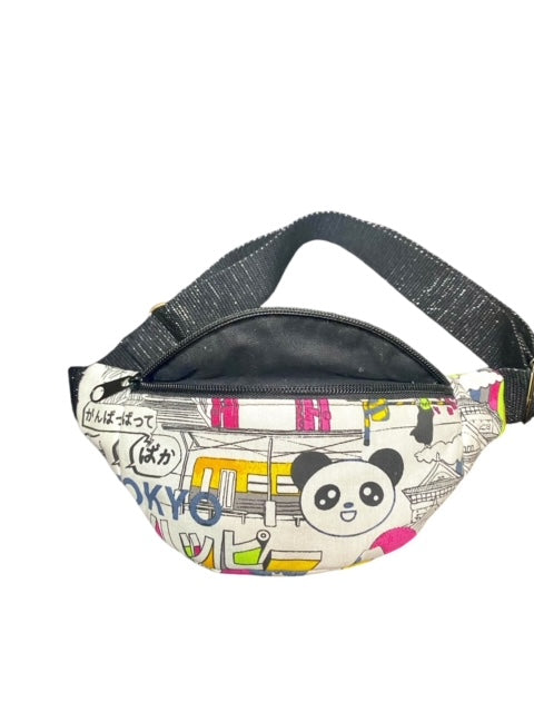 Sac Banane bandoulière enfant motif japonais