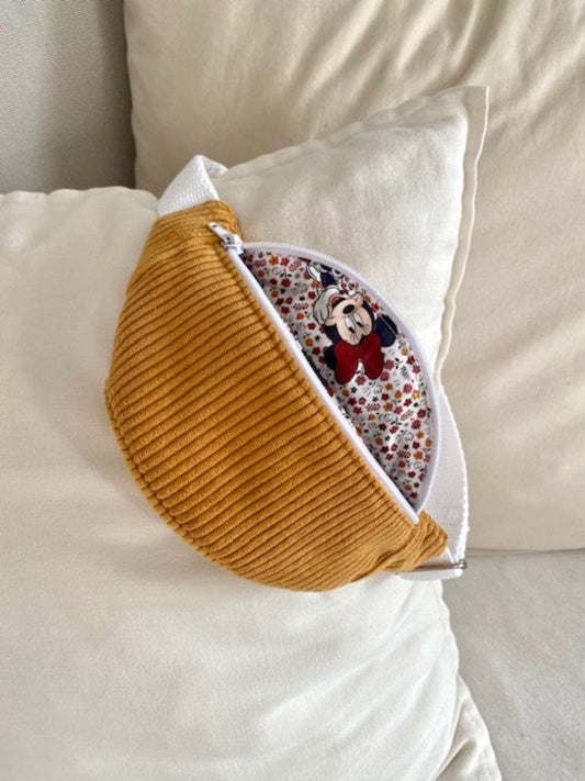 Sac Banane bandoulière enfant moutarde