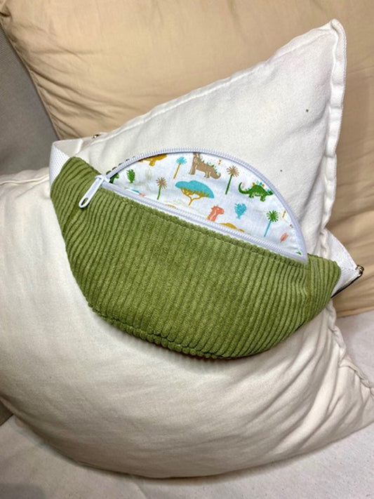 Sac banane enfant kaki