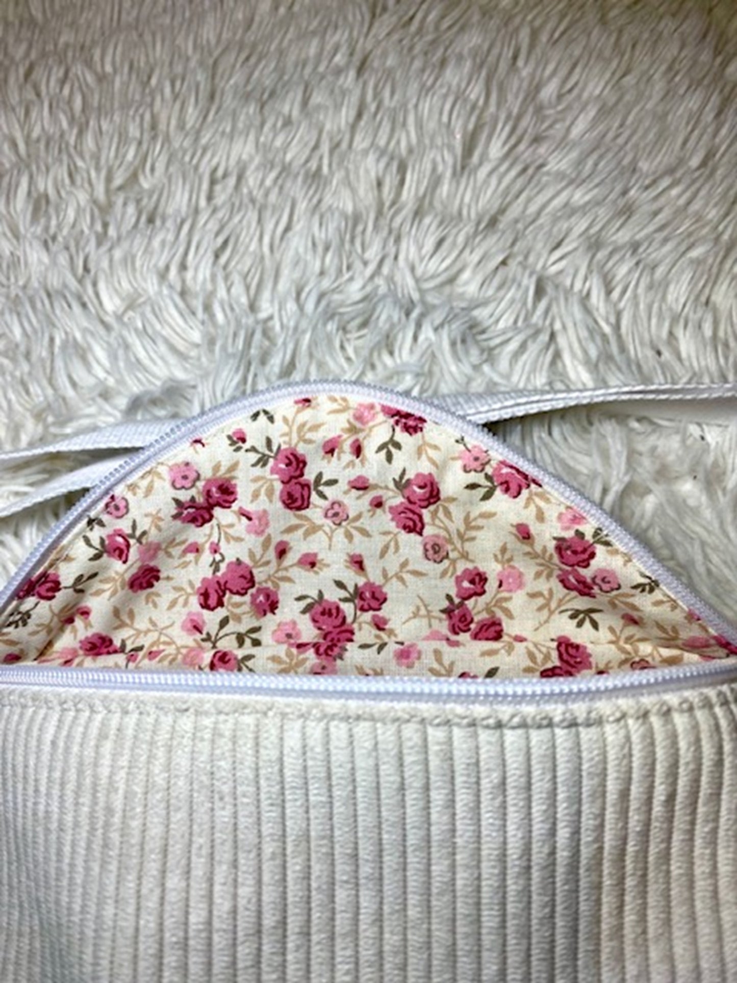 Sac banane adulte blanc cassé